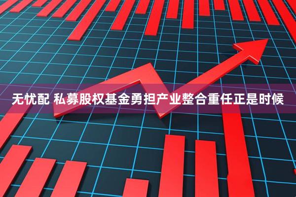无忧配 私募股权基金勇担产业整合重任正是时候